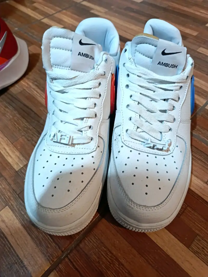 Zapatillas Nike Air Force 1 Ambush Blancas - 4