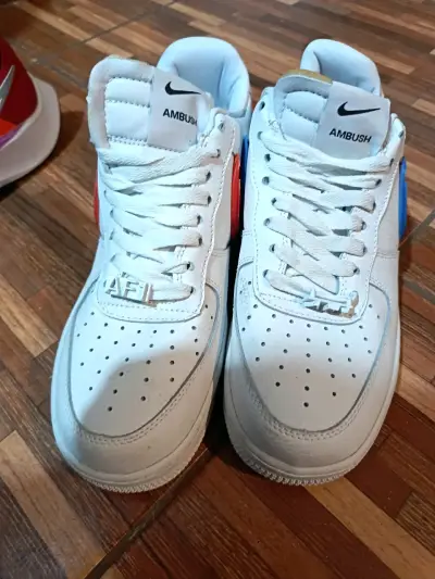 Zapatillas Nike Air Force 1 Ambush Blancas - miniatura 4