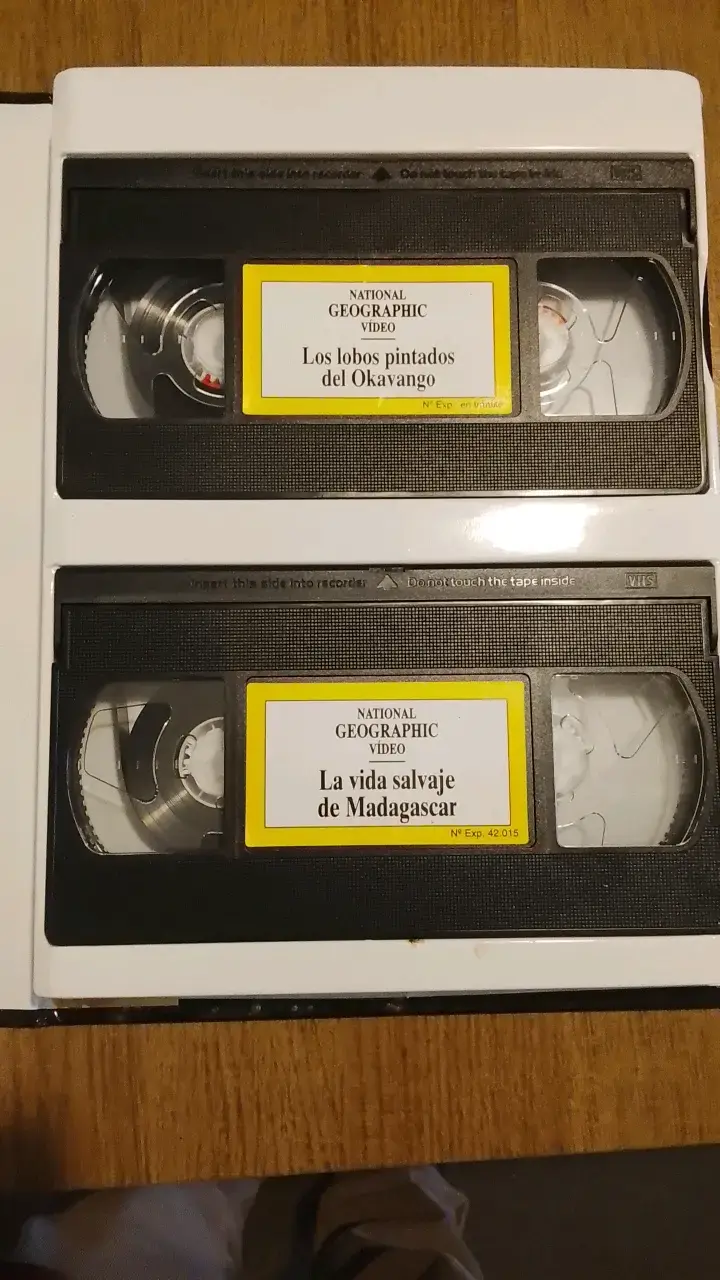Colección VHS National Geographic Paraísos Olvidados - 2