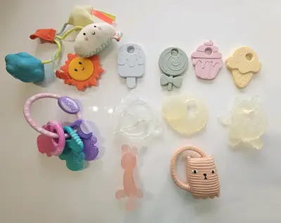 Juguetes estimulación bebés  mordedores móviles - miniatura 1