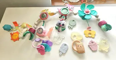 Juguetes estimulación bebés  mordedores móviles - miniatura 3