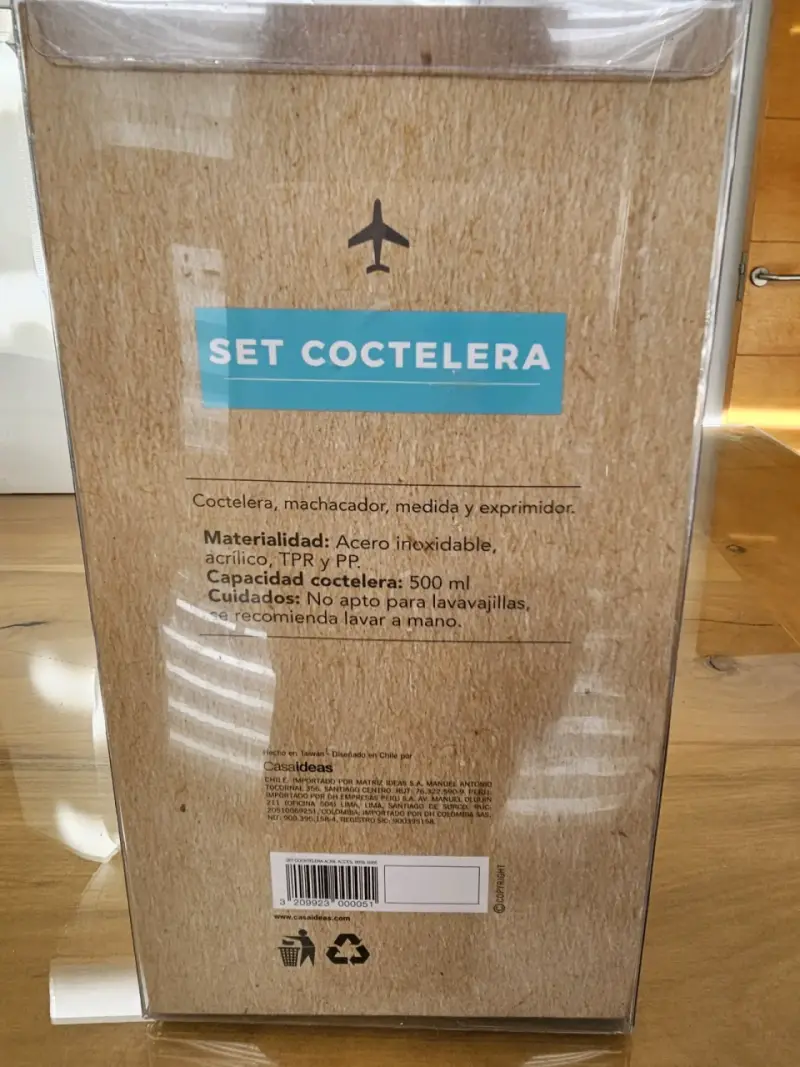 Set Cocteleríaa Acrílica con Accesorios para Bar - 5