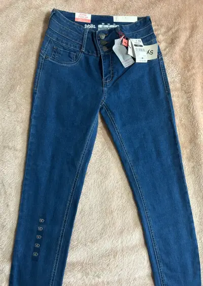 Jeans azul super push up Sybilla - miniatura 1