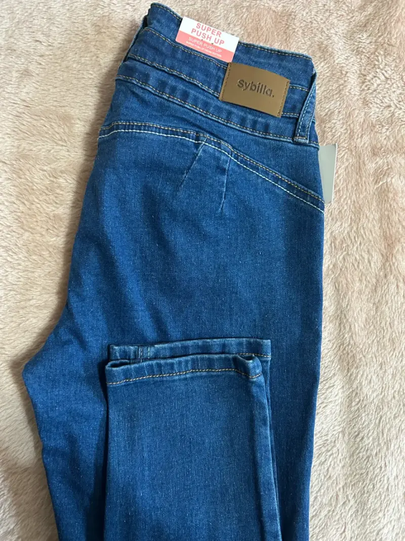 Jeans azul super push up Sybilla - 3