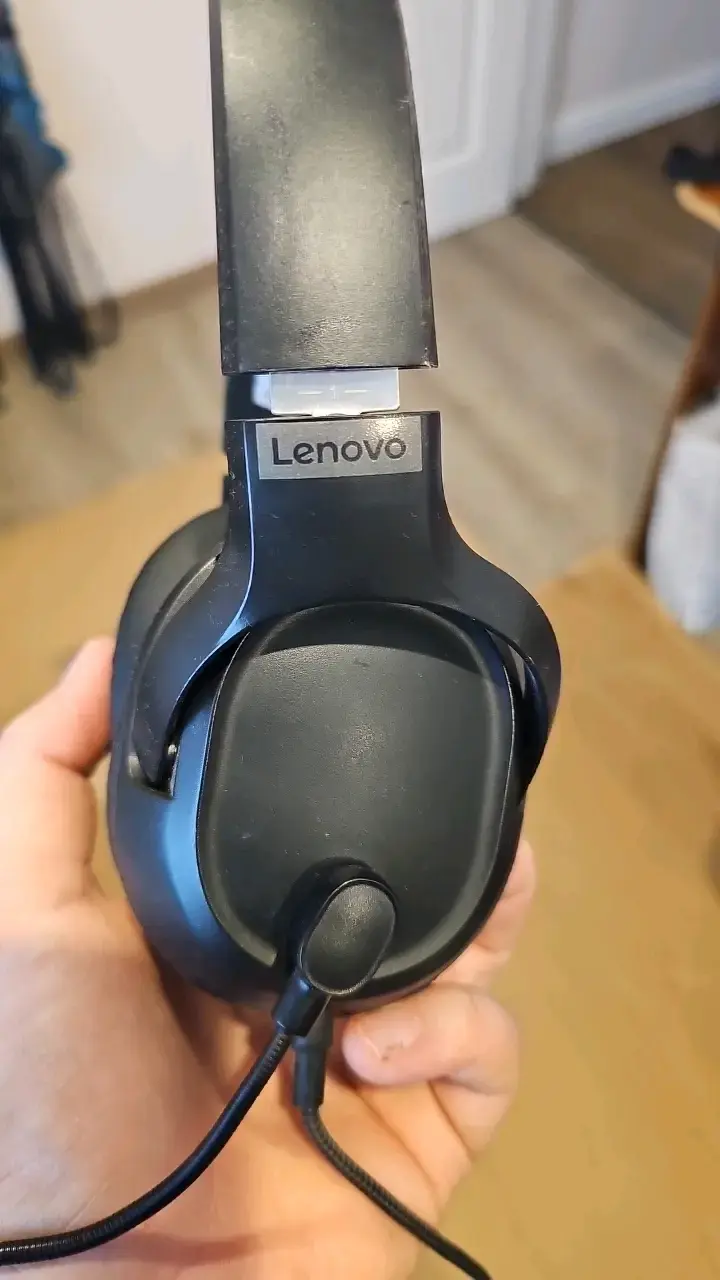 Auriculares Lenovo Gaming con cable