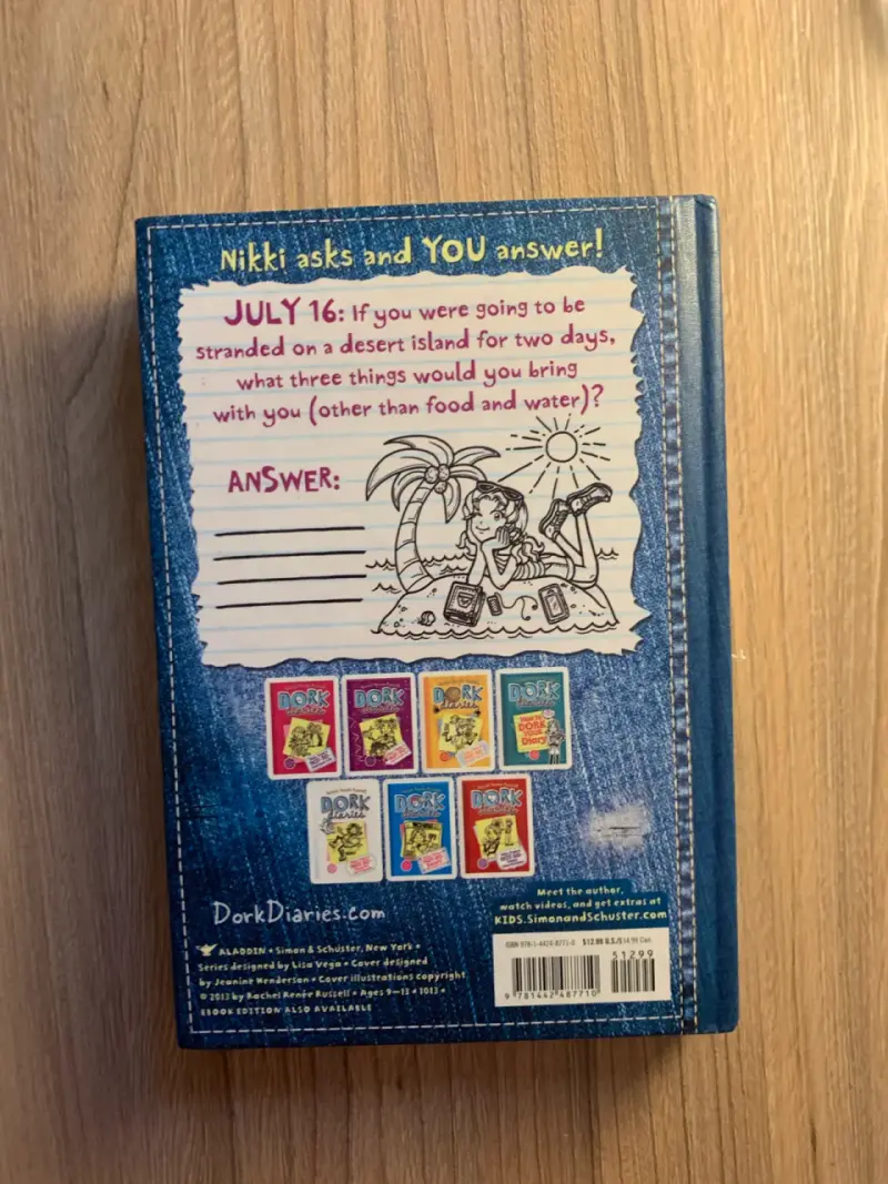 Libro Dork Diaries OMG! All About Me Diary - 3