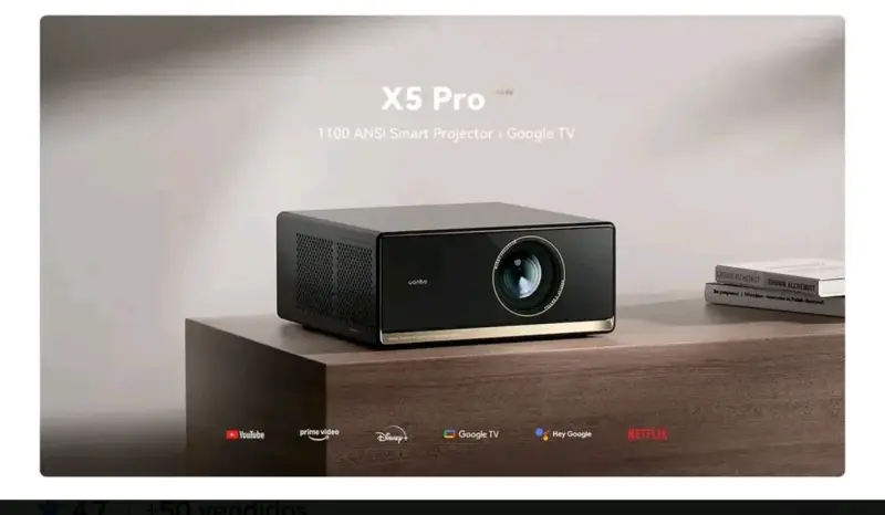Proyector Inteligente Wanbo X5 Pro 1100 ANSI - 1