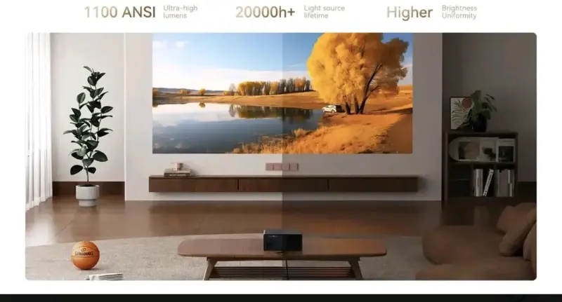 Proyector Inteligente Wanbo X5 Pro 1100 ANSI - 4