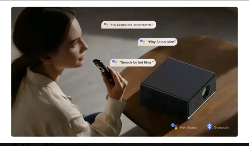 Proyector Inteligente Wanbo X5 Pro 1100 ANSI - 5