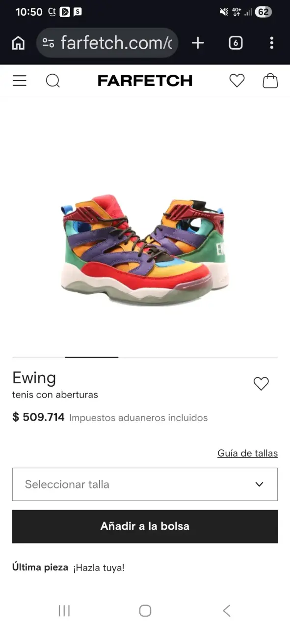 Zapatillas deportivas Ewing multicolor para hombre - 5