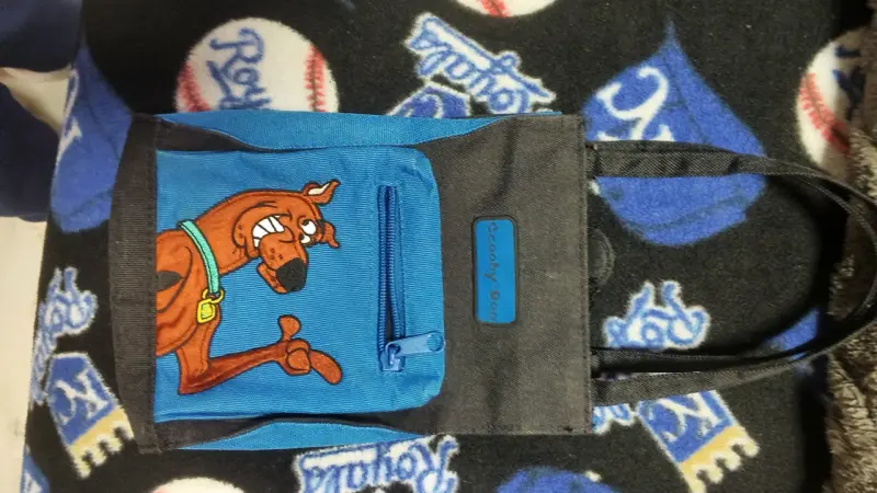 Bolso infantil Scooby-Doo azul y negro
