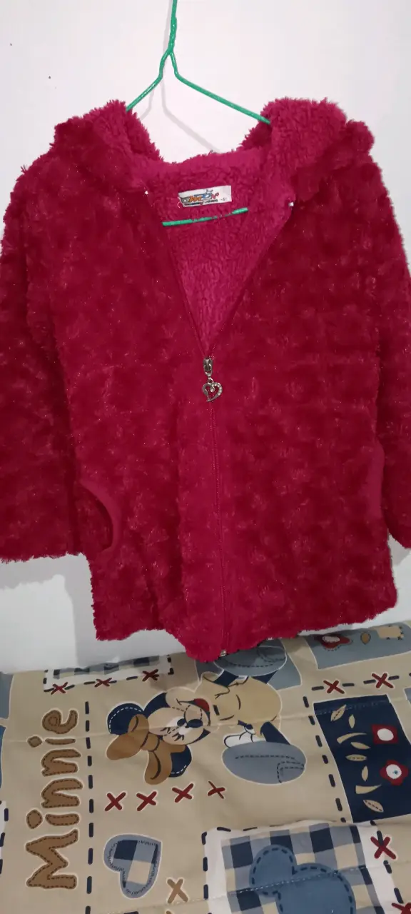 Chaqueta de lana infantil con diseño colorido - 2