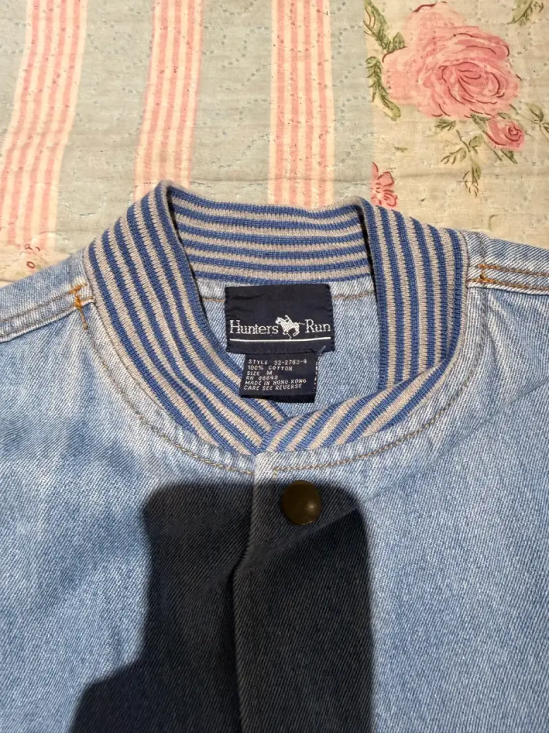 Chaqueta de mezclilla con mangas de algodón - 3