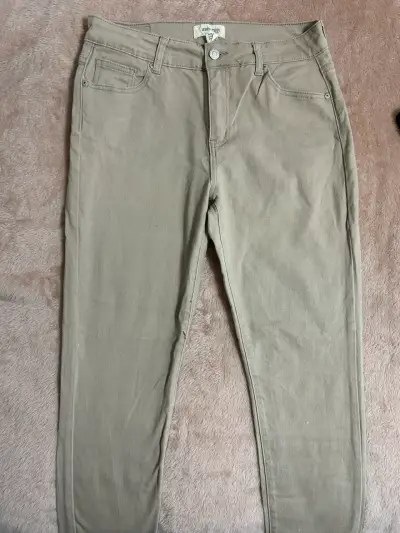 Pantalones beige University - miniatura 1