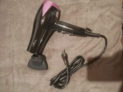 Secador de Pelo Doral Bergen Negro y Rosa - miniatura 3