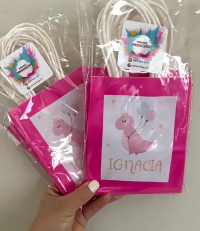 10 Bolsas de fiesta personalizadas - miniatura 1