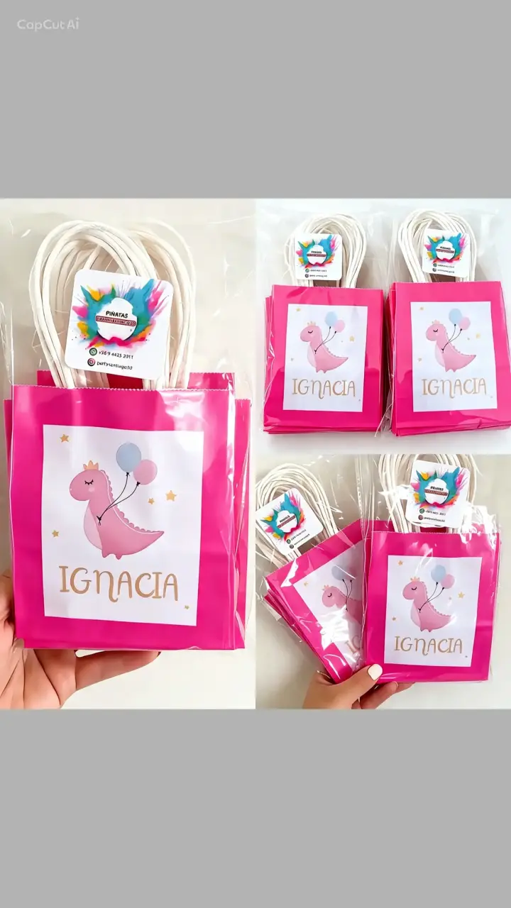 10 Bolsas de fiesta personalizadas - 3
