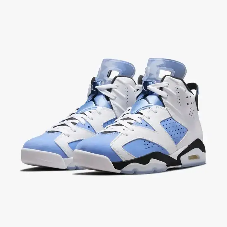 Zapatillas deportivas blancas y azules para hombre