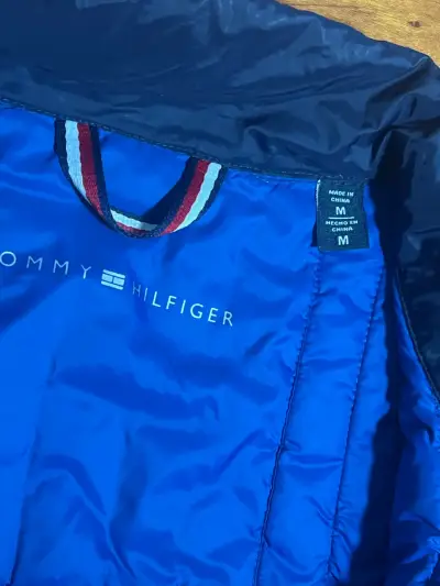 Chaleco acolchado azul Tommy Hilfiger para hombre - miniatura 2