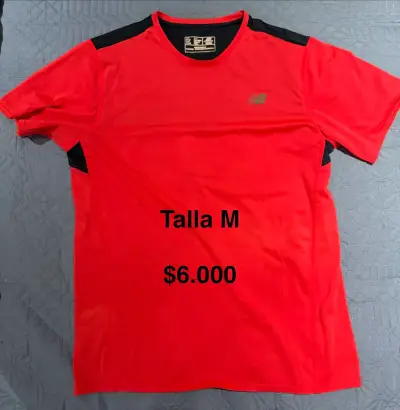 Poleras deportivas NB verde talla M - miniatura 1