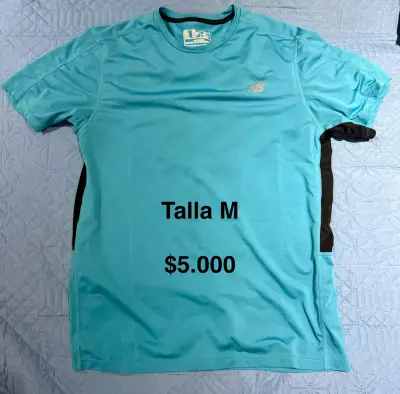 Poleras deportivas NB verde talla M - miniatura 2