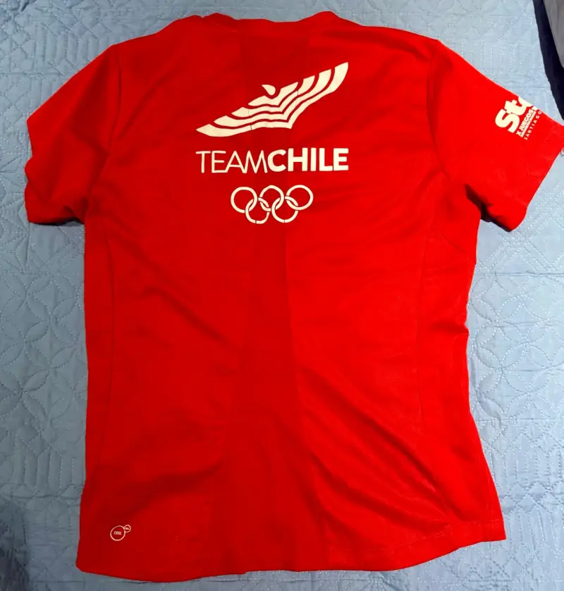 Camiseta Roja Team Chile Puma Talla M - 2