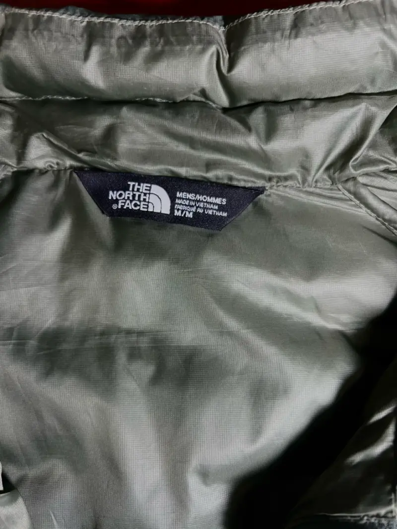 Chaqueta acolchada verde The North Face para hombre - 2
