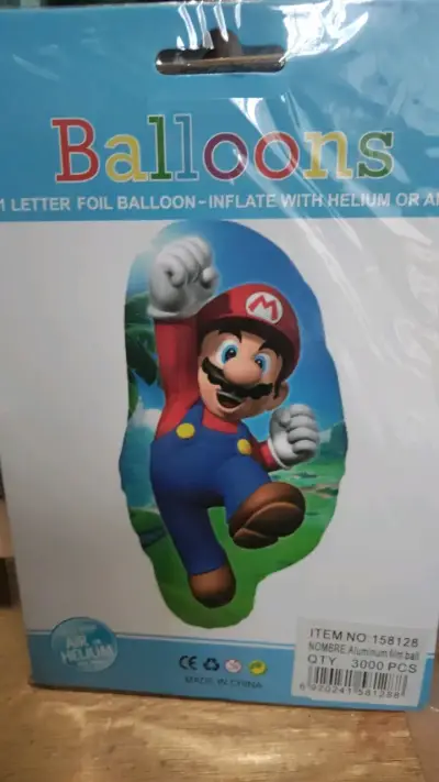 Globos de aluminio con personajes inflables - miniatura 1