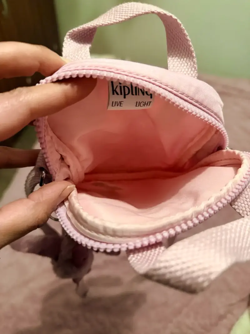 Mini cartera Kipling con llavero de mono - 3