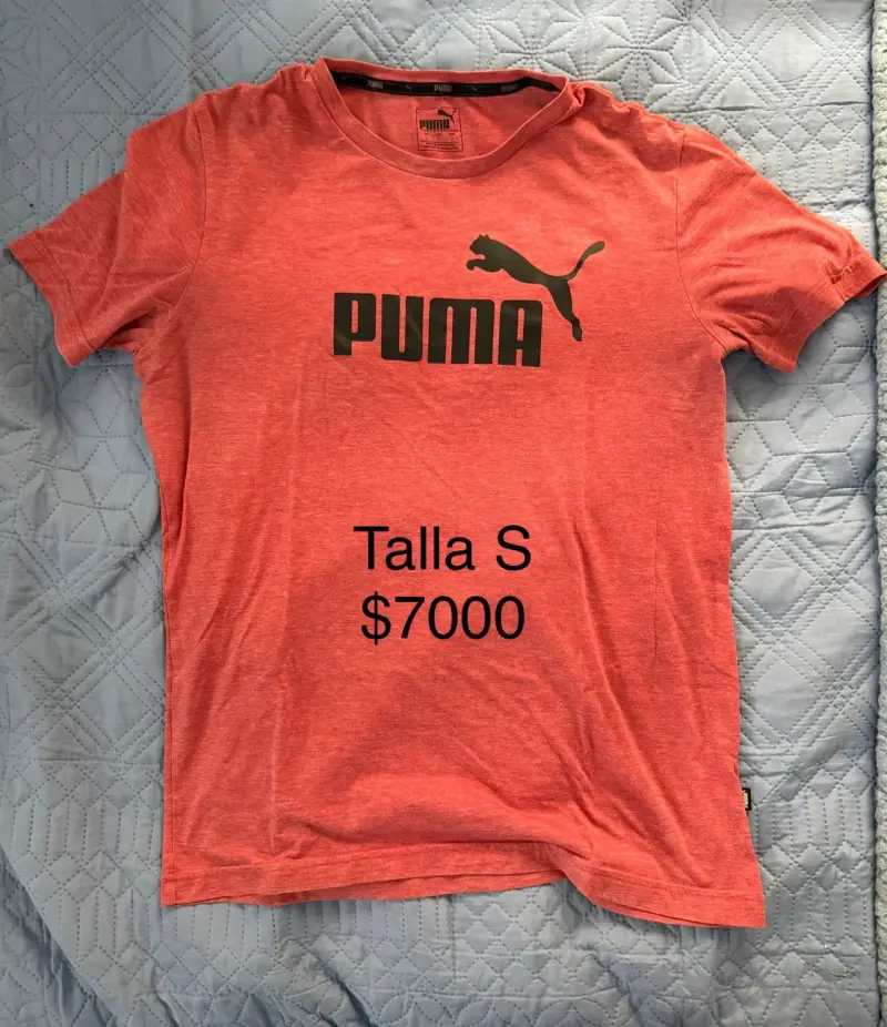 Polera Puma roja talla S