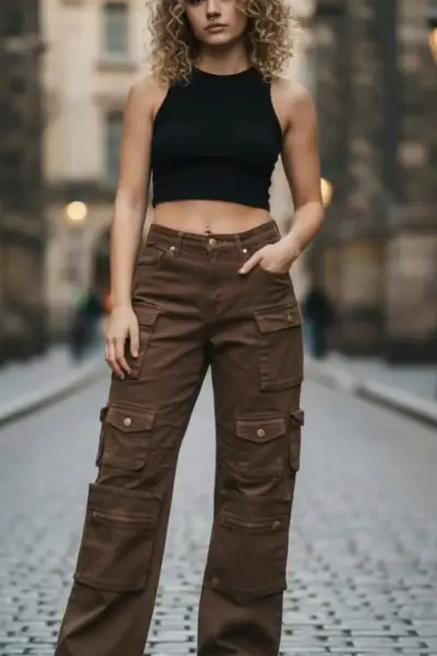 Pantalon cargo - miniatura 1
