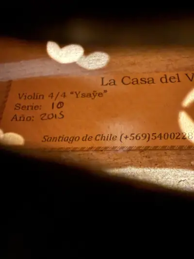 Violín 4/4 Ysaye con estuche y accesorios - miniatura 3