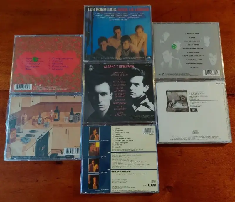Lote 7 CD Rock Español Originales 6 Sellados - 2