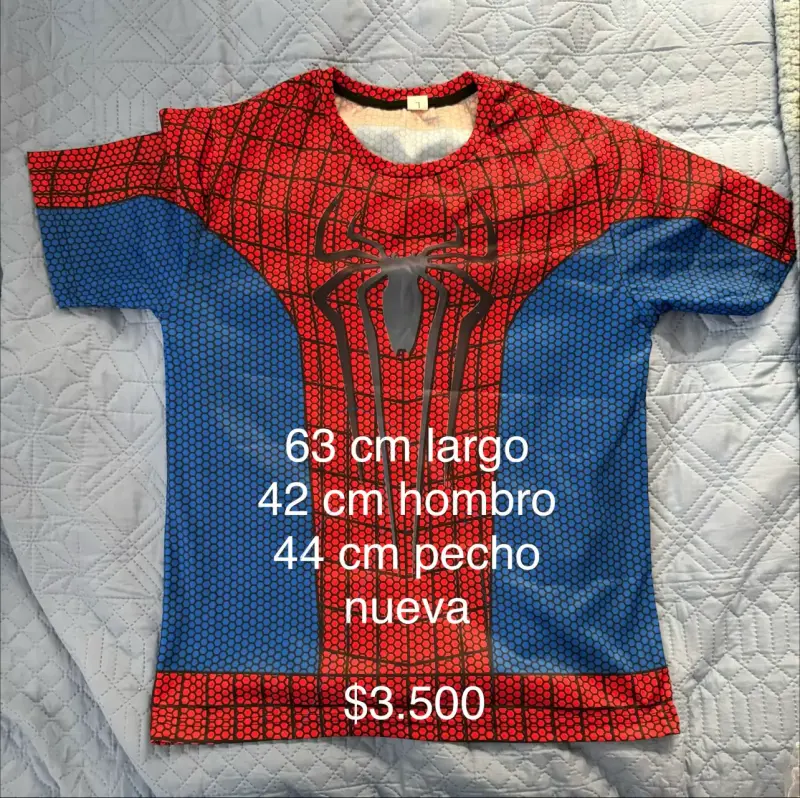 Pack Poleras primeras capas super heroes.