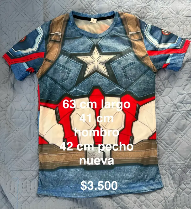 Pack Poleras primeras capas super heroes. - 4