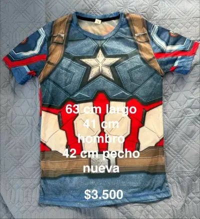 Pack Poleras primeras capas super heroes. - miniatura 4