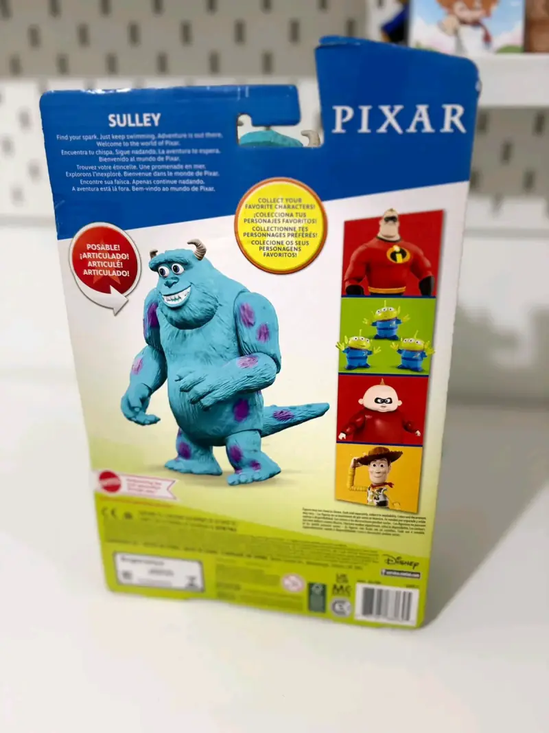 Figura articulada Sulley de Monsters Inc. - 2