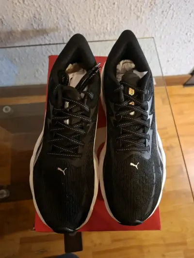 Zapatillas deportivas negras Puma Velocity Nitro 2 - miniatura 2