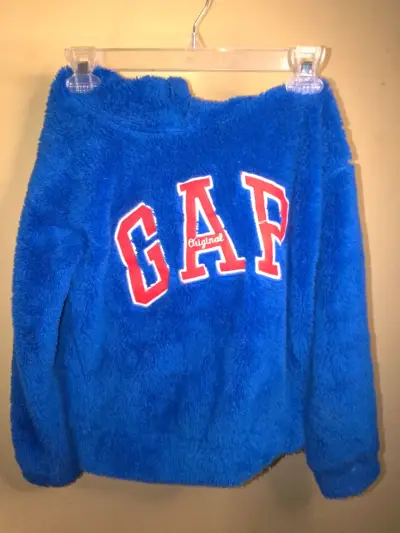 Polerón de felpa azul GAP para mujer - miniatura 1