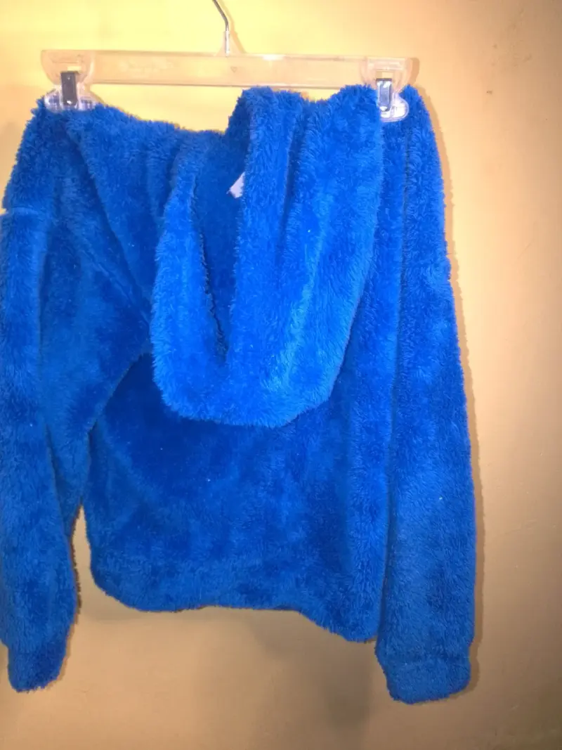Polerón de felpa azul GAP para mujer - 2