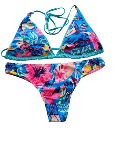 Straples Lote bikinis estampados tropicales - miniatura 2