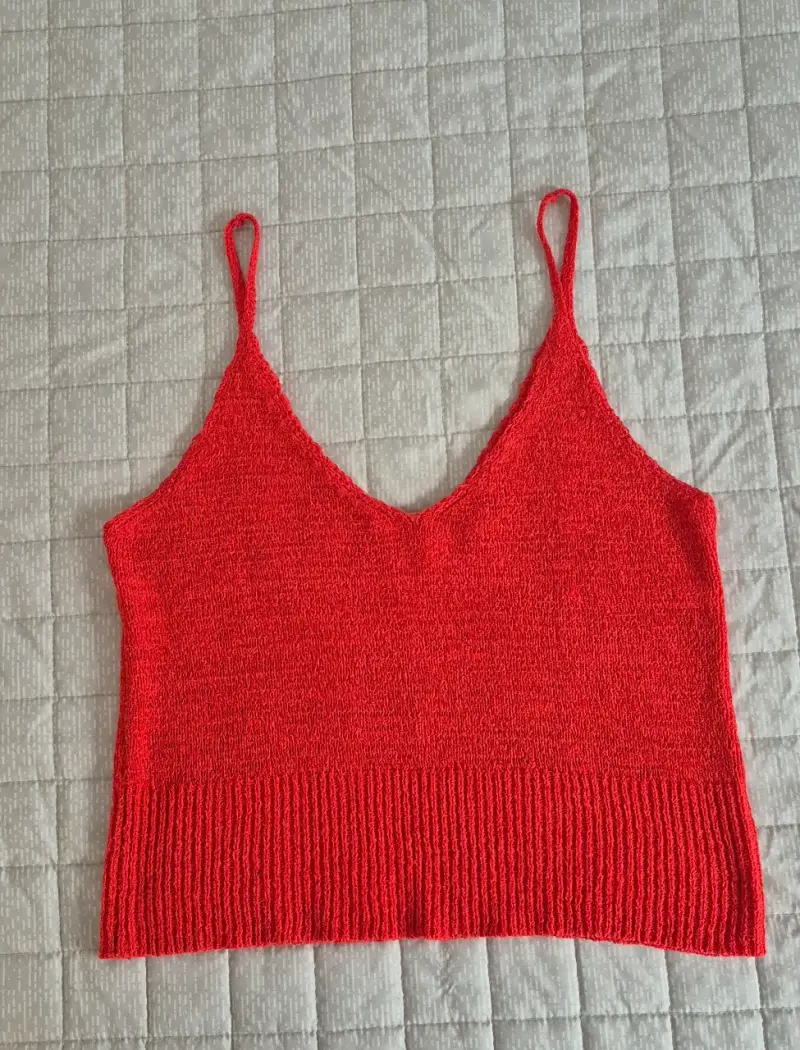 Top punto de tirantes rojo Aussie talla S - 3