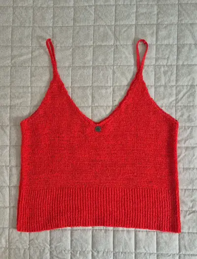 Top punto de tirantes rojo Aussie talla S - miniatura 4
