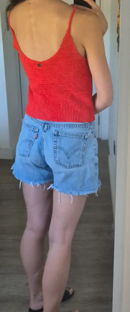 Top punto de tirantes rojo Aussie talla S - 5