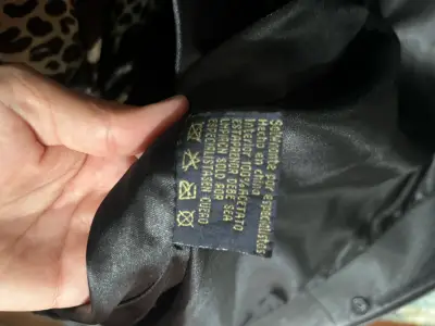 Chaqueta de cuero negra Rossano para mujer - miniatura 5