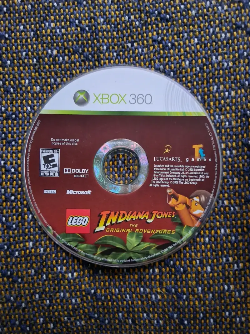 Juego Xbox 360 LEGO Indiana Jones sin caja - 1