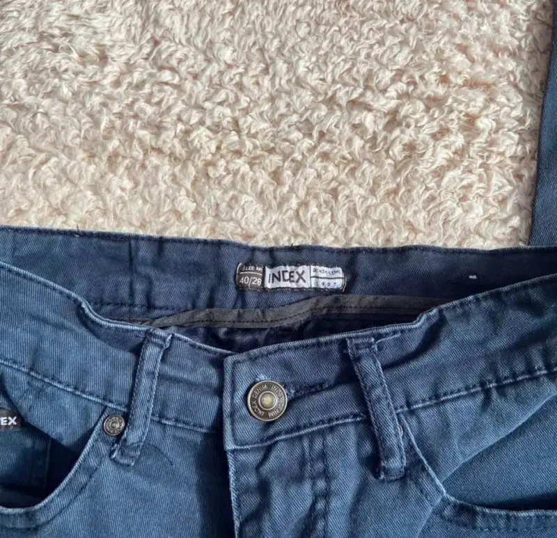 Jeans azul oscuro para hombre Index talla 40 - 3