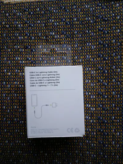 Cable cargador para iphone USB-C a Lightning 2m - miniatura 2