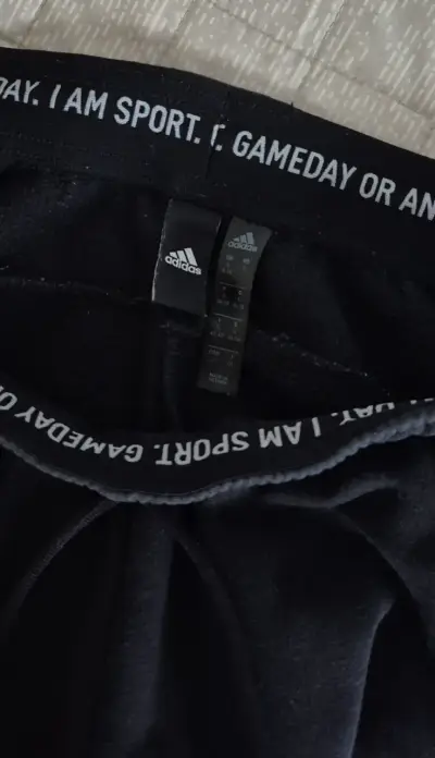 Pantalones deportivos negros Adidas para mujer - miniatura 4