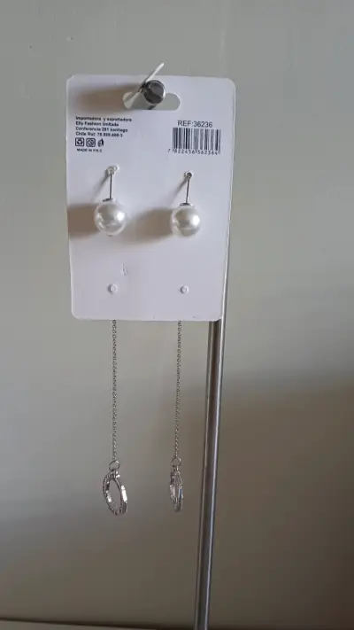 Aros redondos y largos - miniatura 2